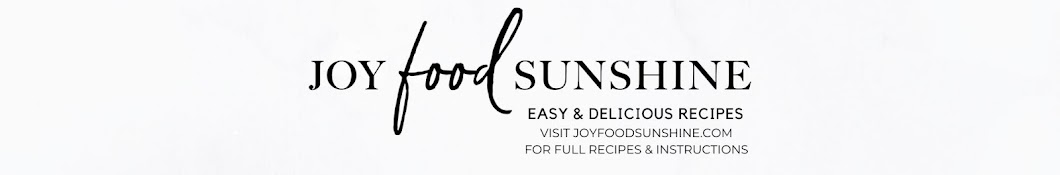 Recipe Challenge - September 2019 - JoyFoodSunshine