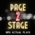 Page 2 Stage RPG Actual Plays