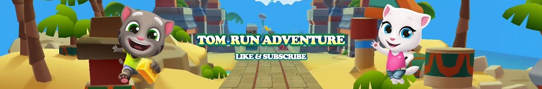 Tom Run Adventure Banner