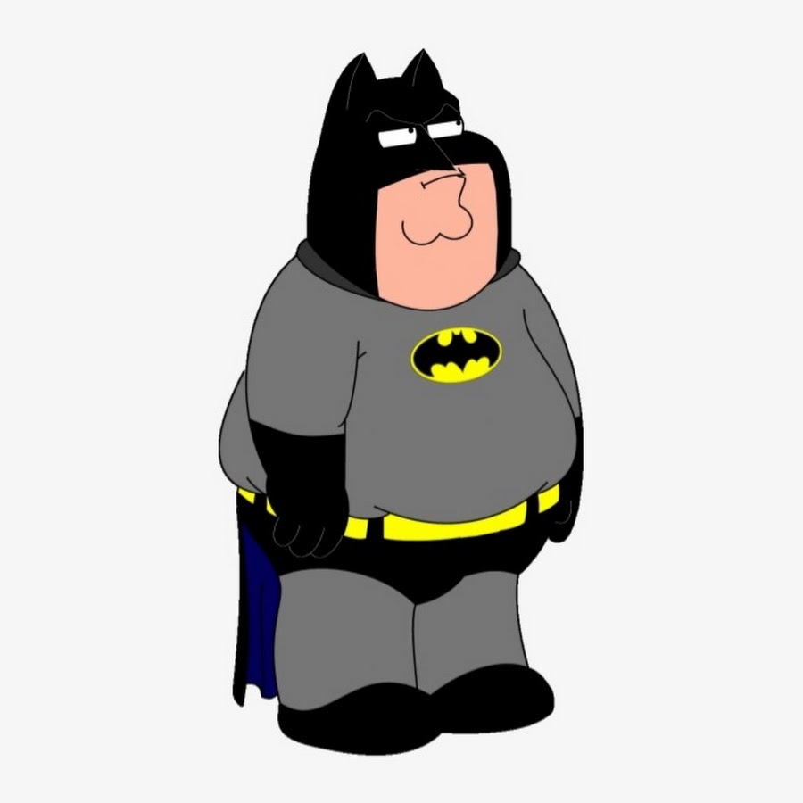 Питер Гриффин в костюме Бэтмена