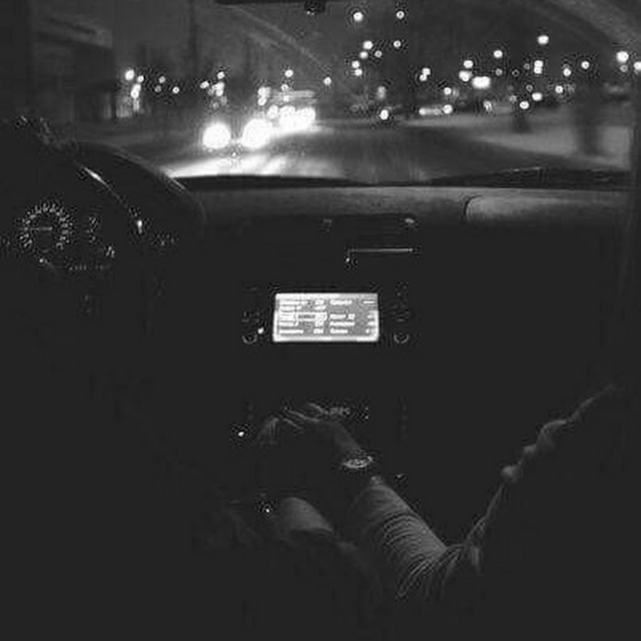 картинки в машине ночью без лиц