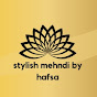 Stylish mehndi design by hafsa 