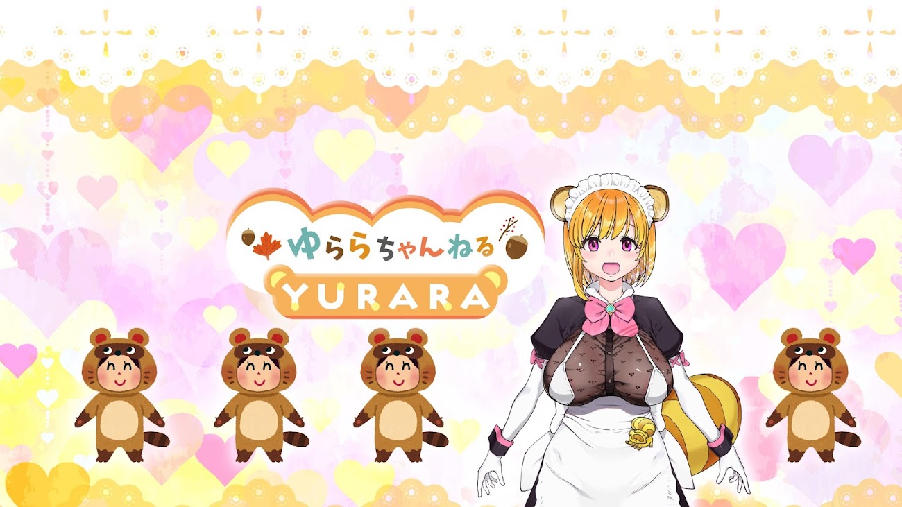 チャンネル「YURARA」のバナー