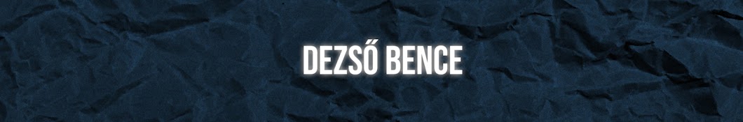 Dezső Bence Banner