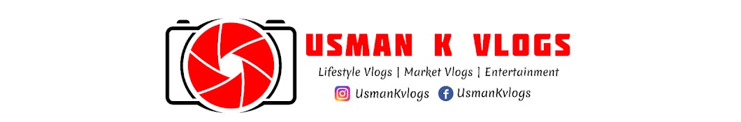 Usman K Vlogs Banner