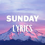 Sunday Lyrics