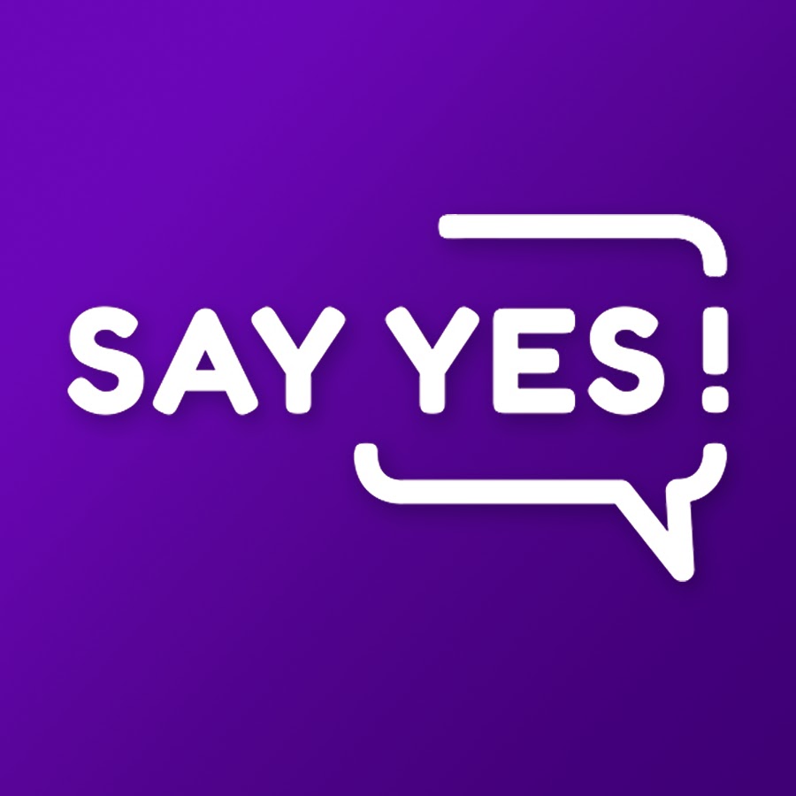 Yes english. Школа английского языка Yes. Say Yes лого. Школа английского языка say Yes!, Москва. Логотип школы Yes.