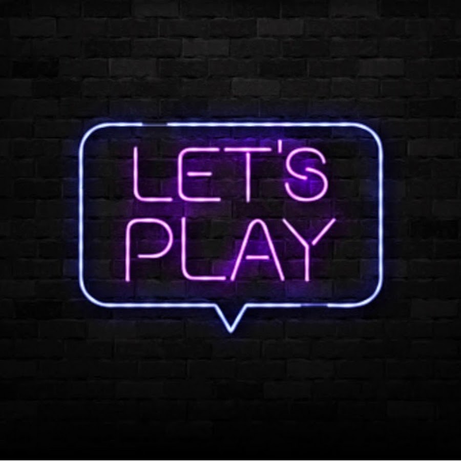 Lets video. Lets Play надпись. Lets Play неон. Lets Play картинка. Фон летсплей.