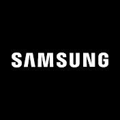 Gif nera del logo Samsung