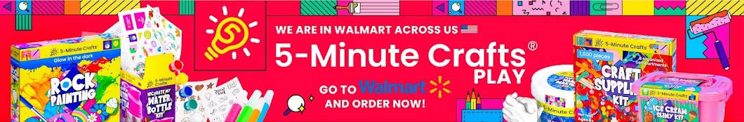 5-Minute Crafts PLAY Banner