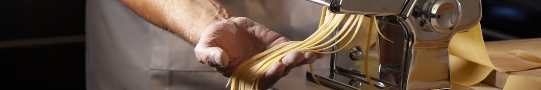 Luca in his kitchen