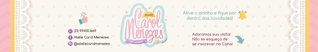 Aplique Menina Cabelo Cacheado - Atelie Carol Menezes