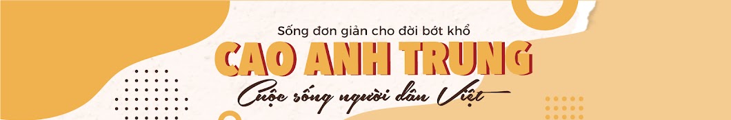Cao Anh Trung Vlog Banner