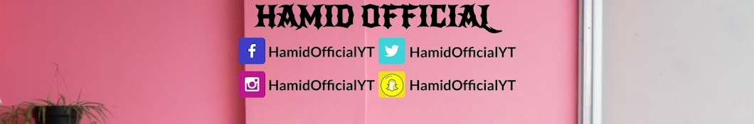 HAMID OFFICIAL Banner