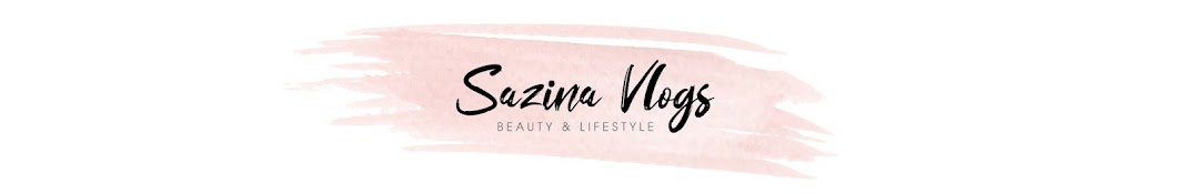 Sazina Vlogs Banner