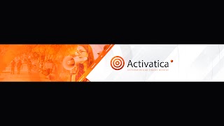 Заставка Ютуб-канала «Activatica»