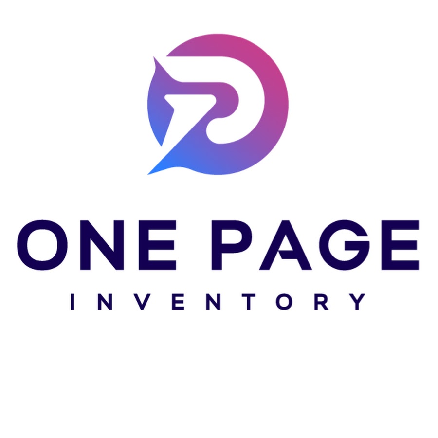 One Page Inventory - YouTube