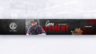 «Grey Element» youtube banner