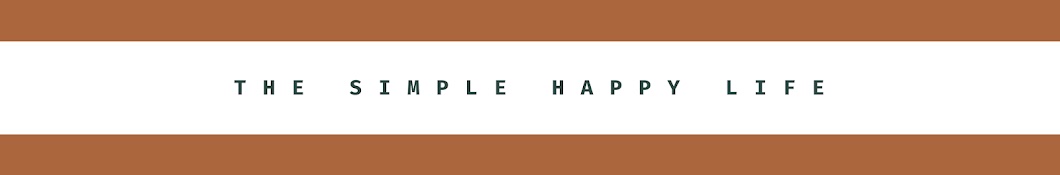 The Simple Happy Life Banner