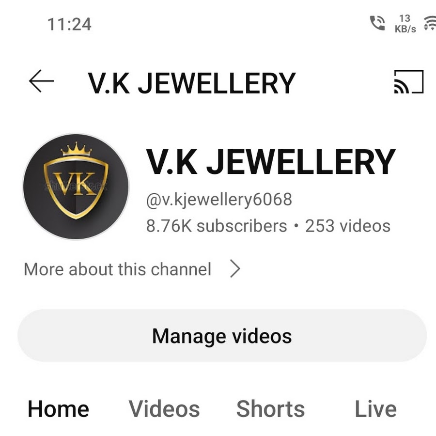 V.K Jewellery - YouTube