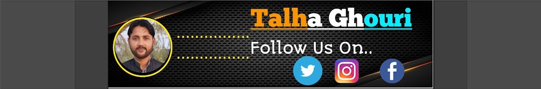 Talha Ghouri Vlogs Banner