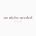 logo no niche needed podcast