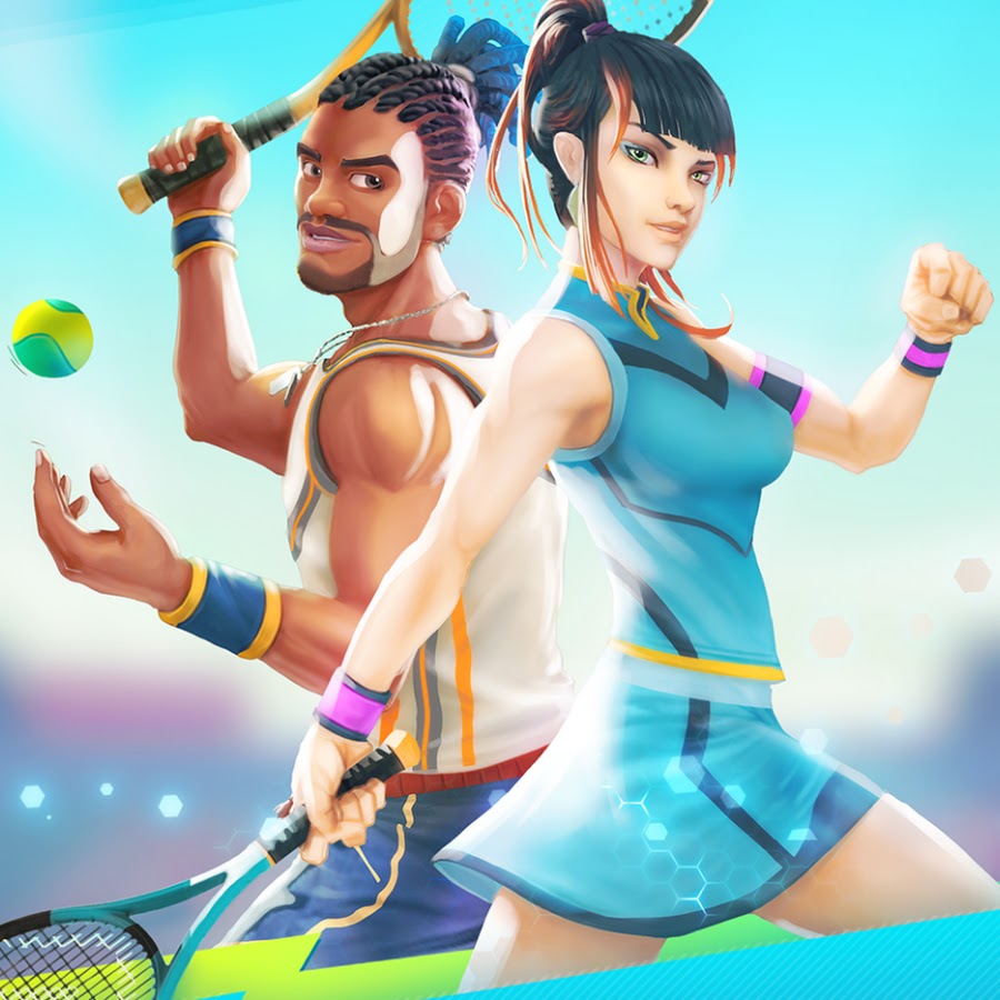 Теннис VR. Tennis VR. Игра Tennis Clash. VR games.