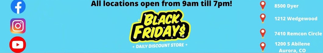 Black Fridays Daily Discount Store – Where Every Day is Black Friday
