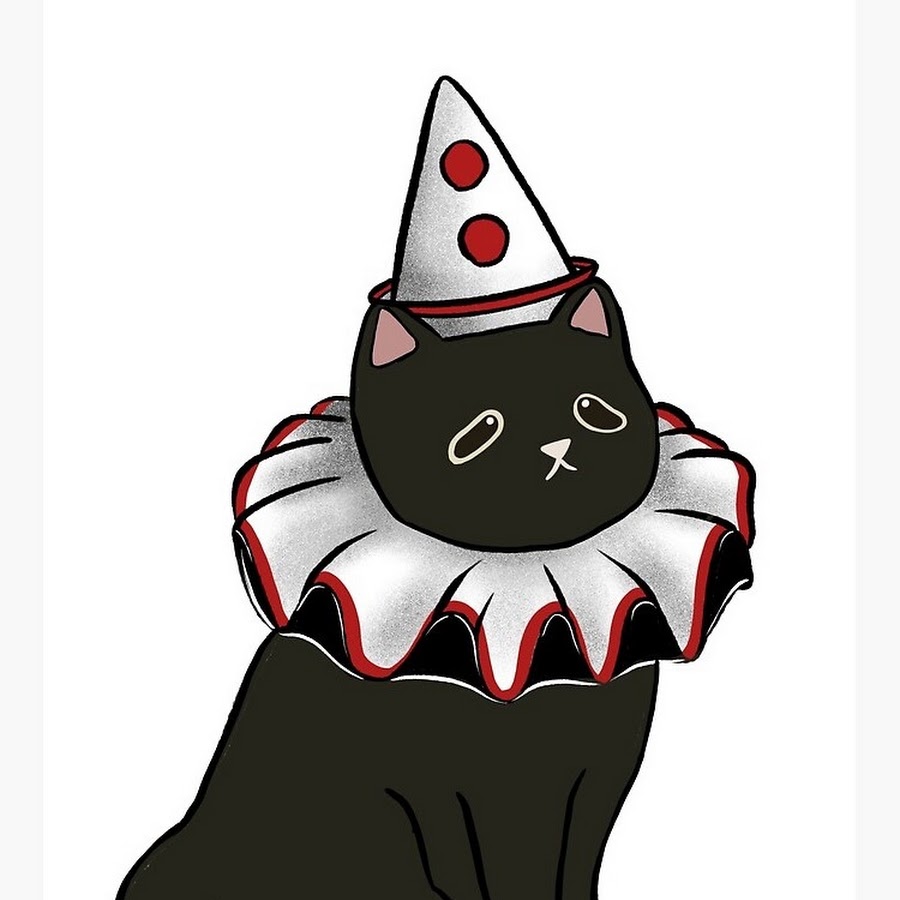 Cat clown