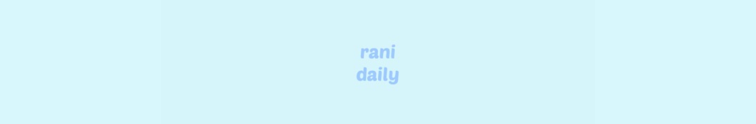 RANIDAILY라니델리