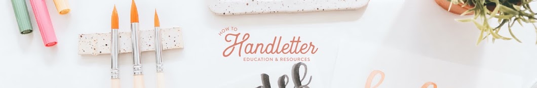 How to Hand Letter Banner