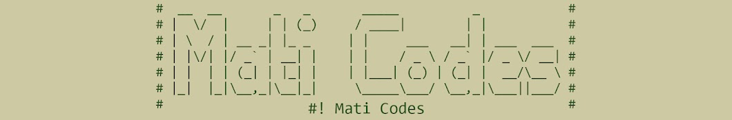 Mati Codes