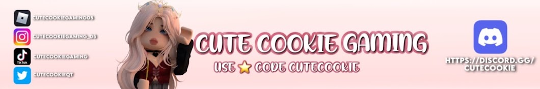 Cute Cookie Gaming Banner