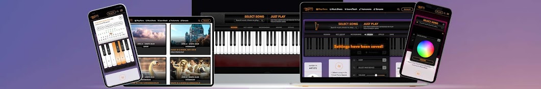 Somewhere Over The Rainbow on Virtual Piano - #INTERMEDIATE 