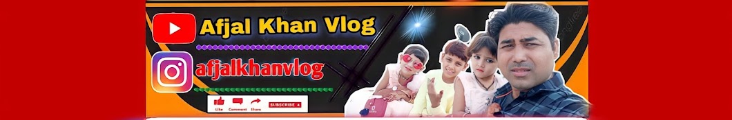 Afjal Khan vlog Banner