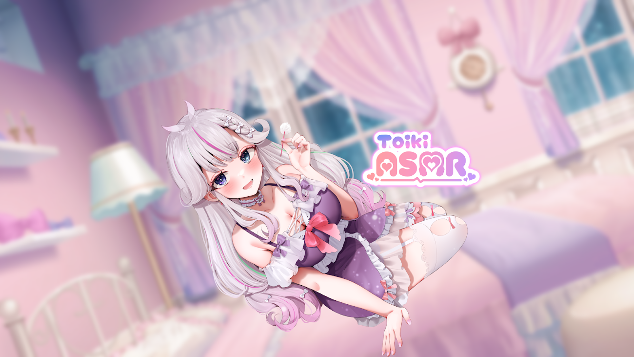 チャンネル「ASMR♡Toiki Ch. といきとひといき」のバナー