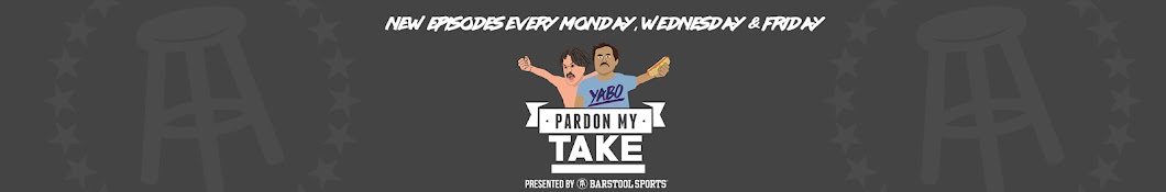 Pardon My Take Banner