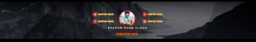 Shapon Khan Vlogs Banner
