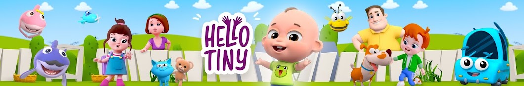 Hello Tiny - Kids Songs & Nursery Rhymes Banner