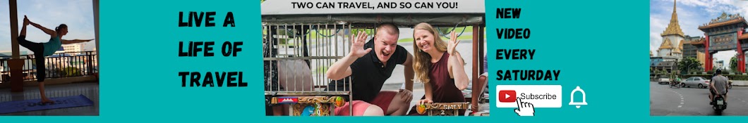 Jen and Stevo ~ Two Can Travel Banner