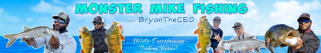 Monster Mike Fishing Banner