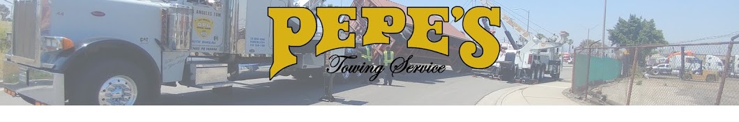 Pepe's Towing Service Banner