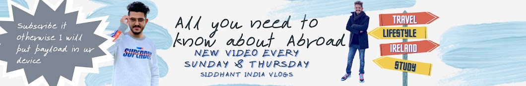 Siddhant IndiaVlogs Banner