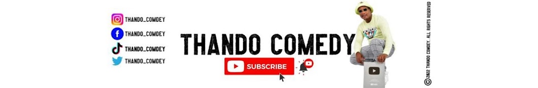 Thando Comedy Banner