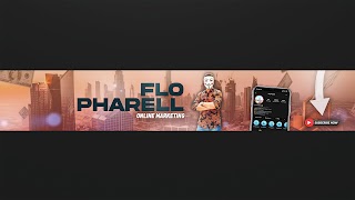 «Flo Pharell» youtube banner