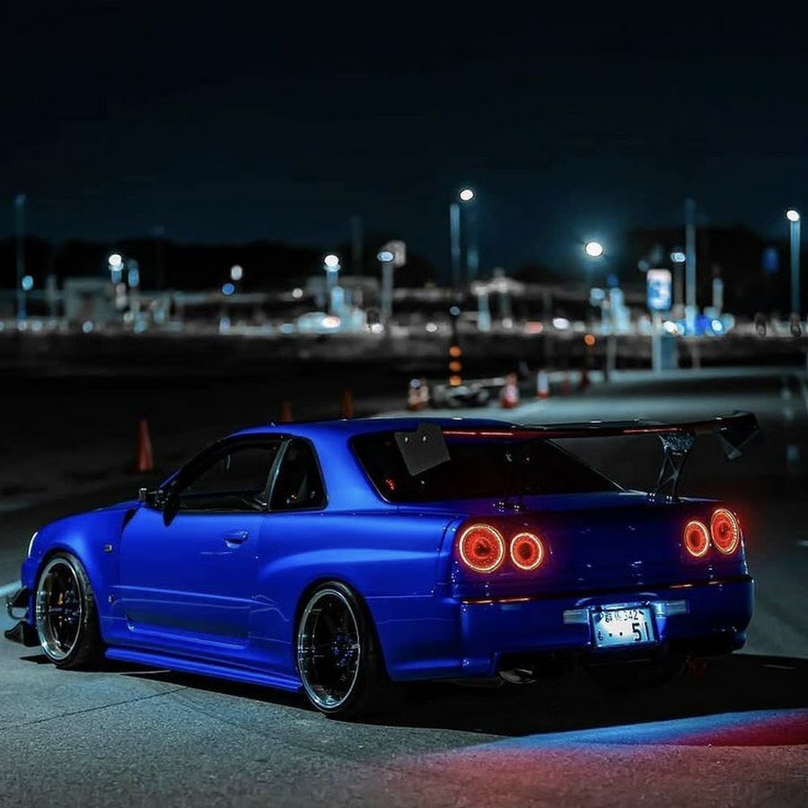 Nissan Skyline GTR r34 mp4