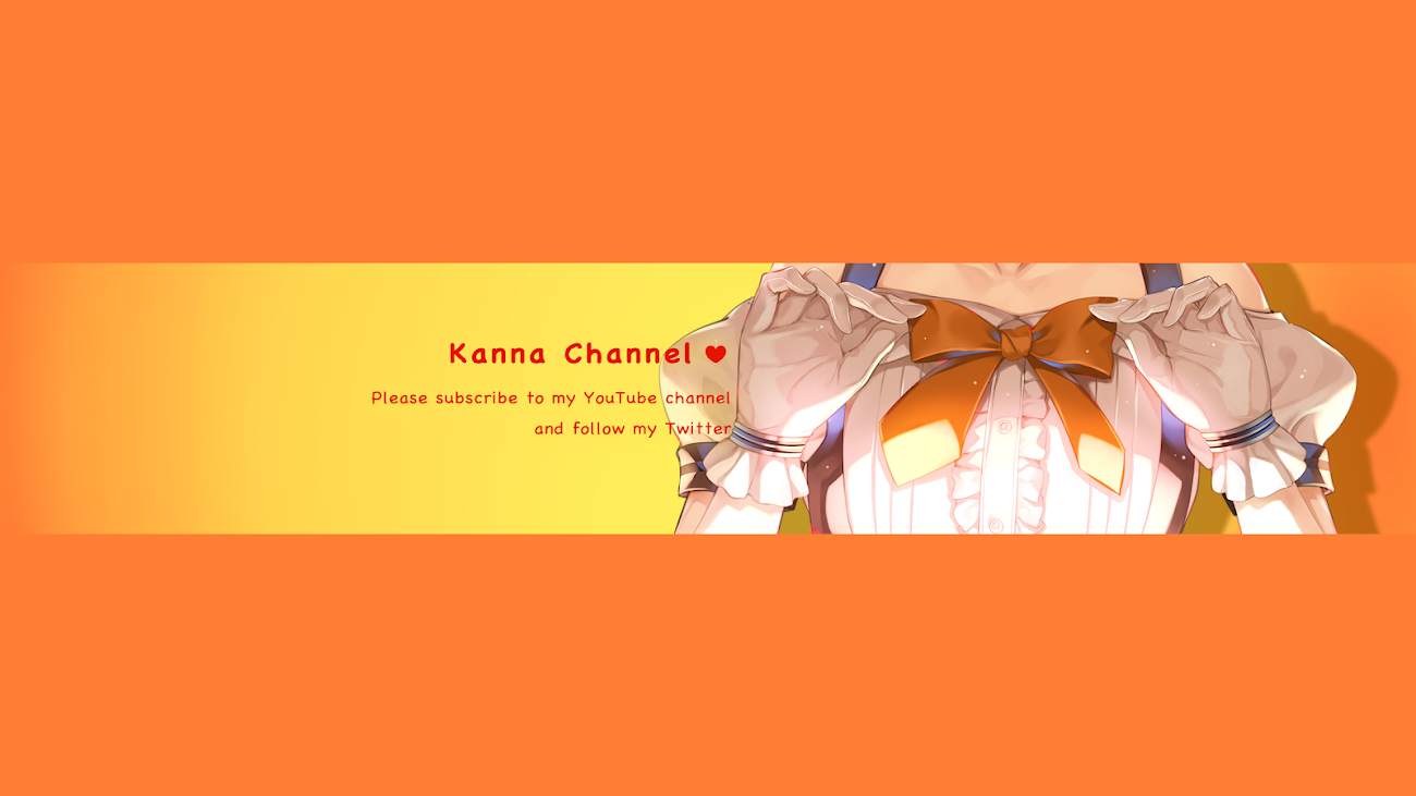 チャンネル「-かんなチャンネル-Kanna Channel」（はかりかんな）のバナー