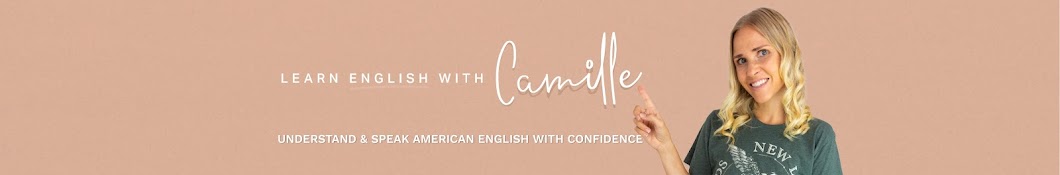 Learn English with Camille Banner