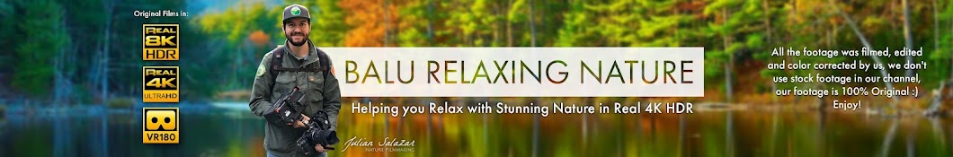 Balu - Relaxing Nature in 4K Banner