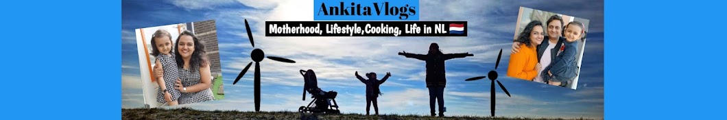 AnkitaVlogs-Indian Mom in Netherlands Banner
